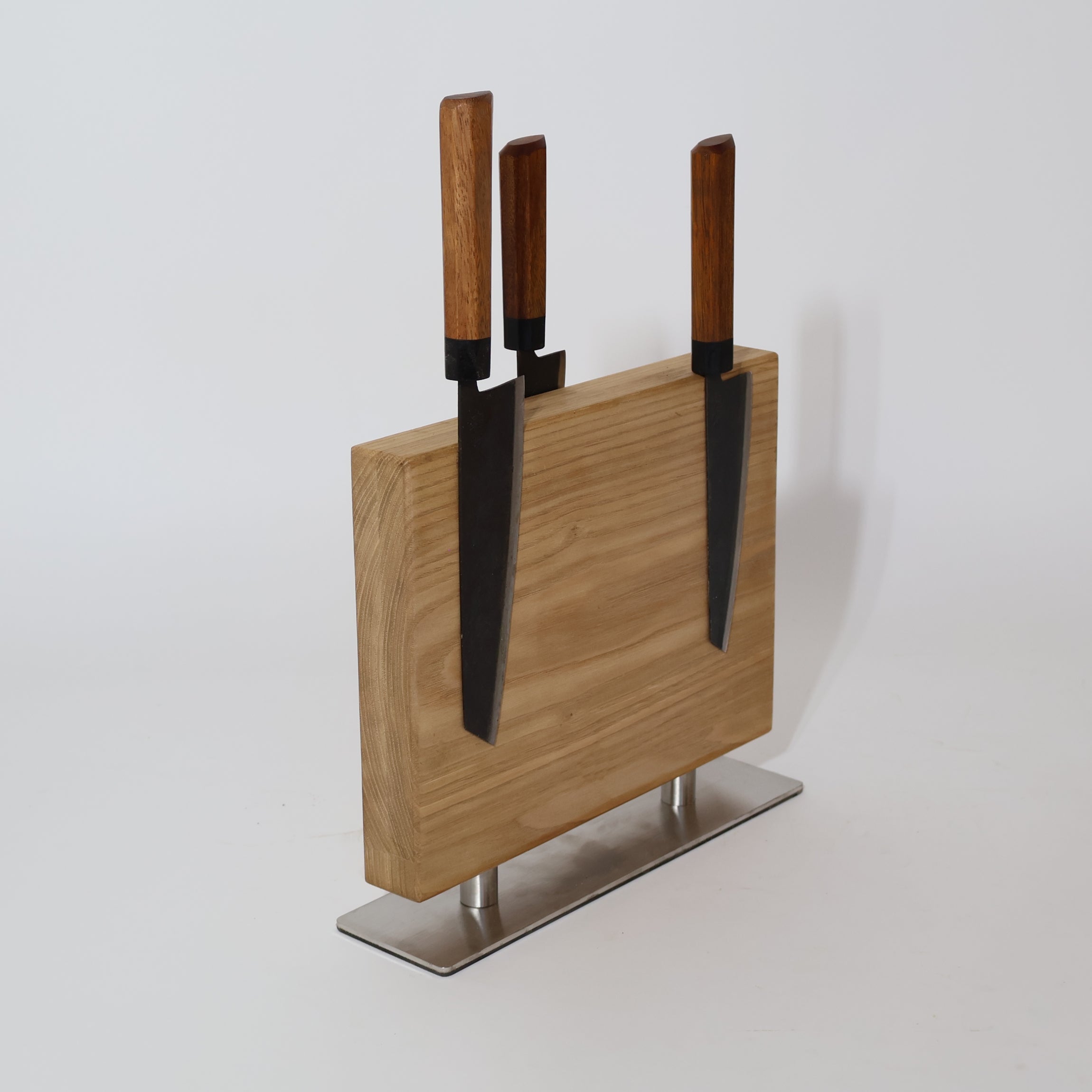 Magnetischer Messerblock Edel Kastanie „Felsblick“