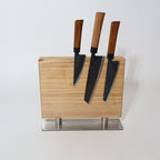 Magnetischer Messerblock Esche „FelsBlick“