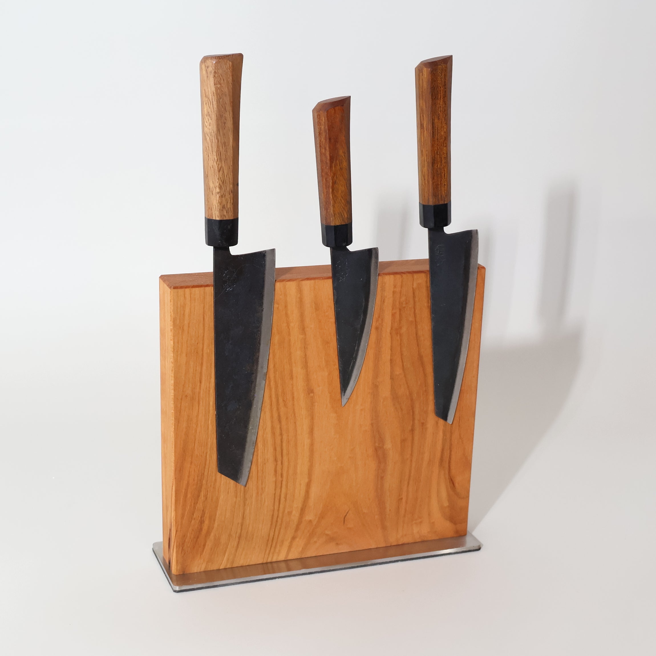 Magnetischer Messerblock Kirsche „GipfelBlock“