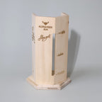 "Bierschattenspender" Zirben holz