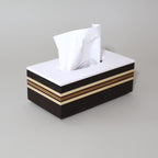 Taschentuchbox "Linea Noir"