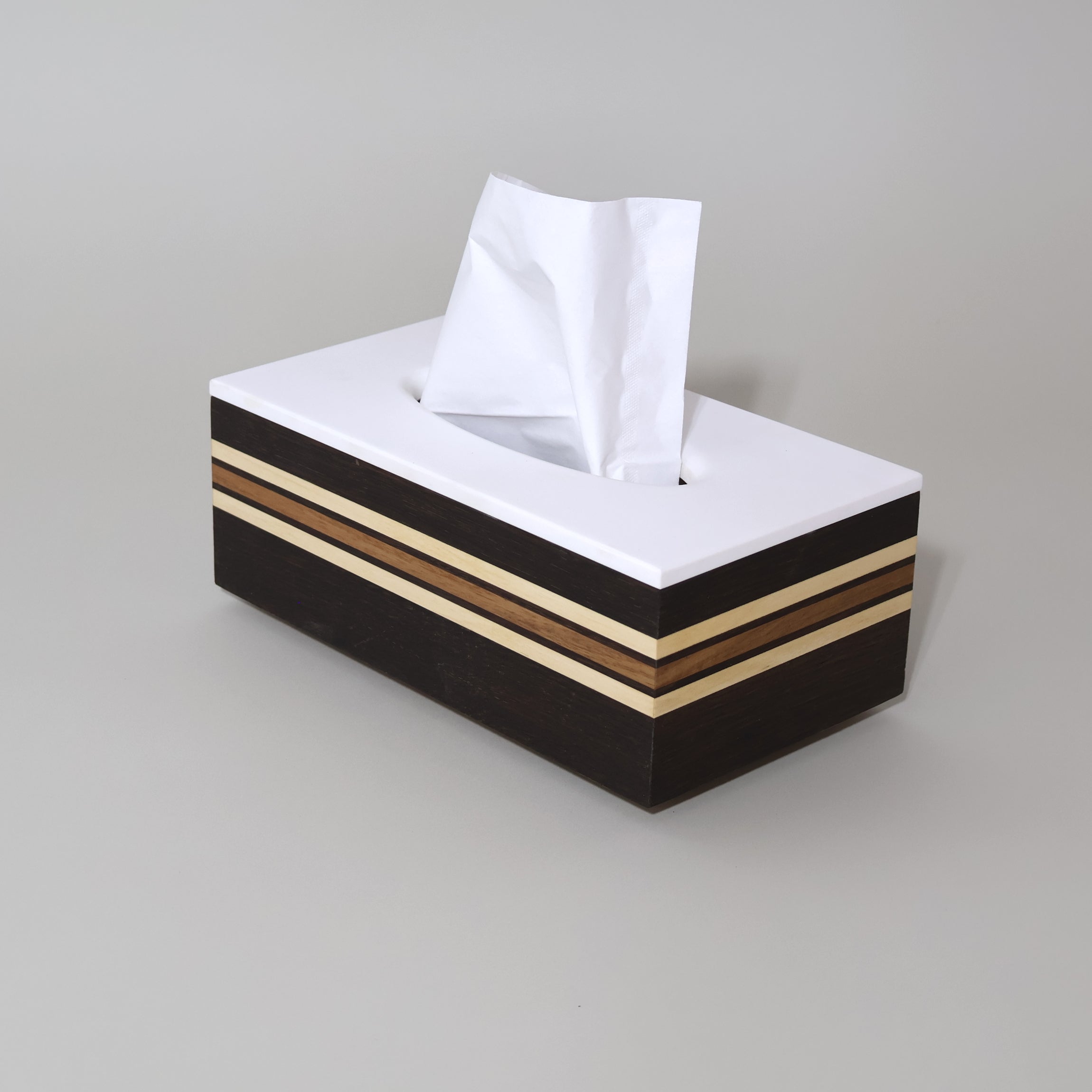 Taschentuchbox "Linea Noir"