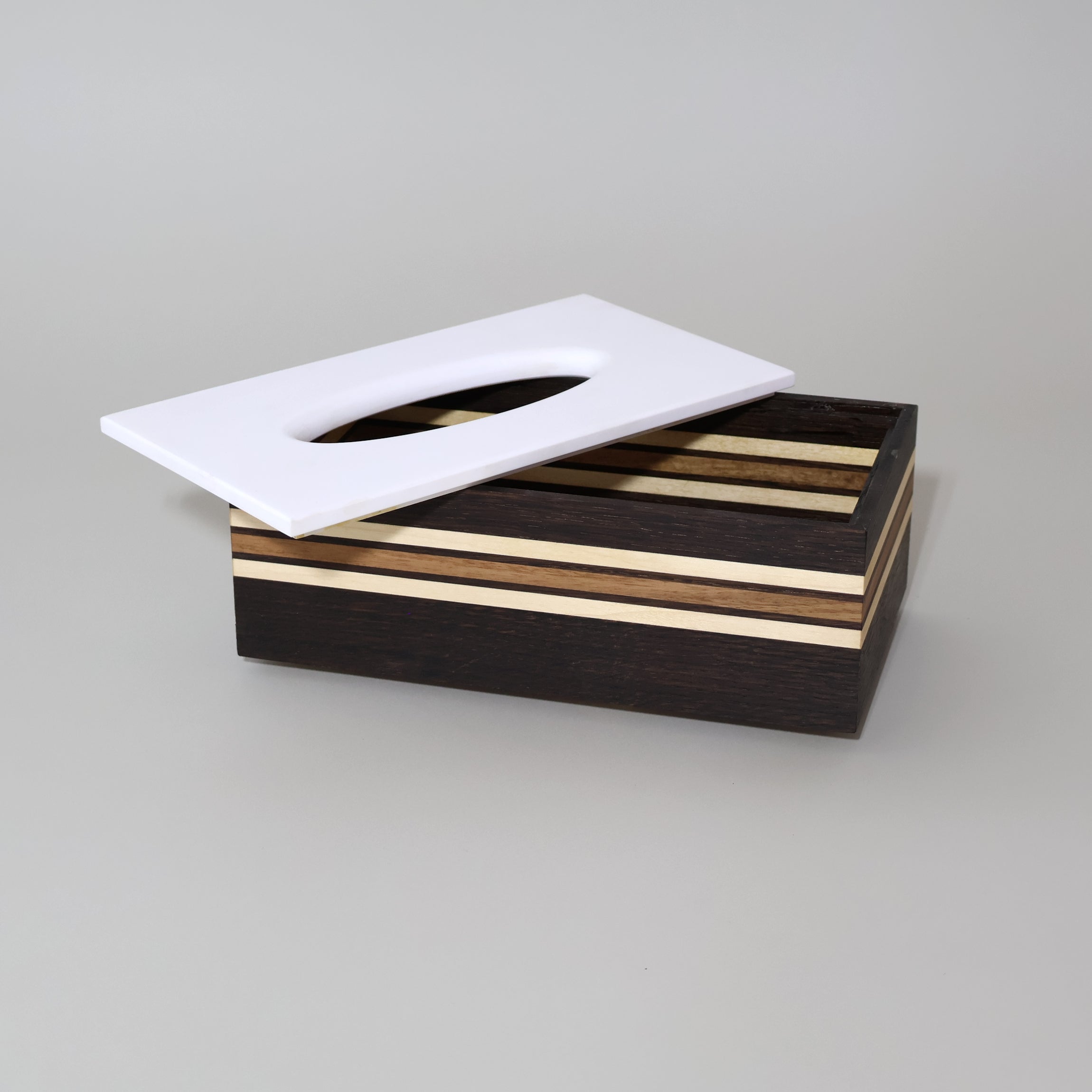 Taschentuchbox "Linea Noir"