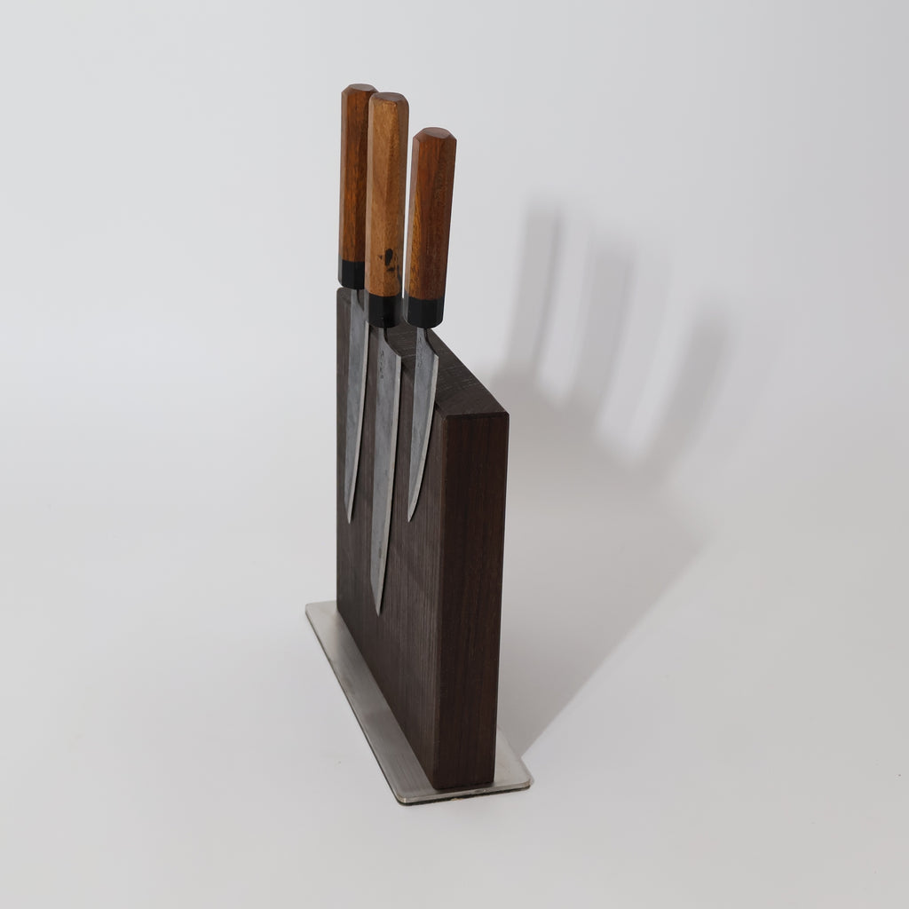 Magnetischer Messerblock Rauchereiche „GipfelBlock“