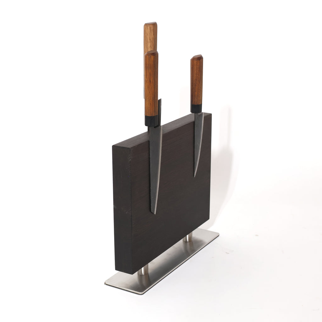 Magnetischer Messerblock Rauchereiche „Felsblick“