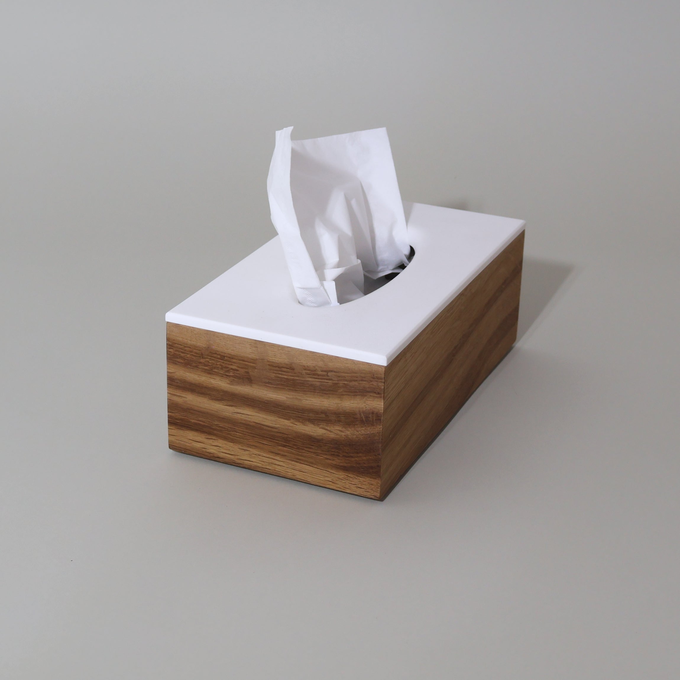 Taschentuchbox Kupfereiche