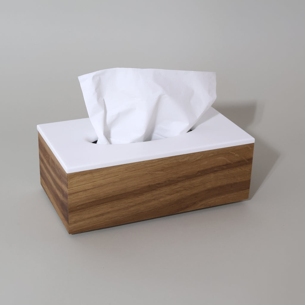 Taschentuchbox Kupfereiche