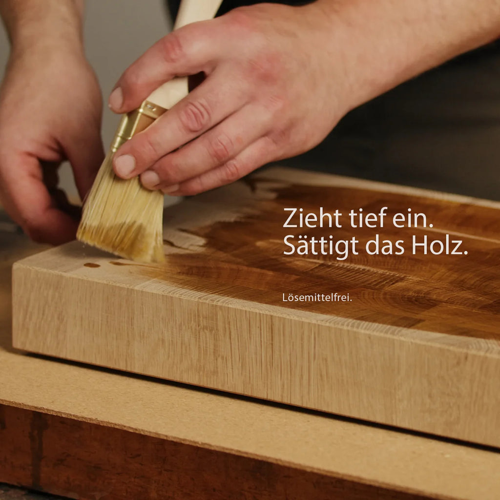 Pflege-Set mit Leinöl-Firnis
